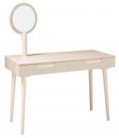 Зеркало для стола туалетного Сканди Жемчужно-белый