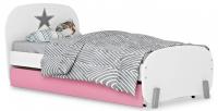 Кровать Polini Kids Mirum, розовый