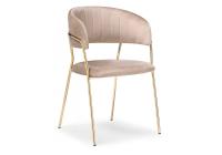 Стул Kamelia cappuccino / gold