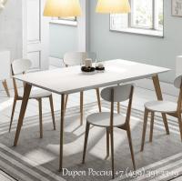 Обеденный стол DUPEN DT-900 Белый. Фото №1