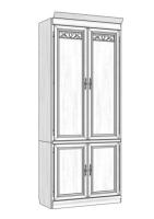 Шкаф модульный Оскар ММ-218-320