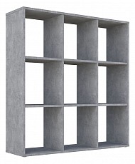 Стеллаж Polini Home Smart, серый. Фото