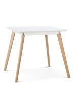 Стол Jerry 80*80, белый фото Стол Jerry 80*80, белый. Фото №1