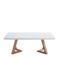 Стол журнальный J1692A Белый/Ясень. Фото №1