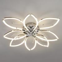 Потолочная люстра Eurosvet Fiona 90092/8 хром 96W фото Потолочная люстра Eurosvet Fiona 90092/8 хром 96W. Фото №1