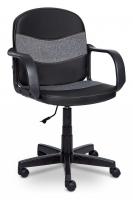 Компьютерное кресло BAGGI кож/зам/ткань, черный/серый, 36-6/207  id -