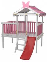 Комплекс игровой ДК6Р, розовый, серый фото Комплекс игровой ДК6Р, розовый, серый. Фото №1