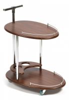 Стол сервировочный FAIRPORT МДФ/металл, 70*47*80,5 см, Орех фото Стол сервировочный FAIRPORT МДФ/металл, 70*47*80,5 см, Орех. Фото №1