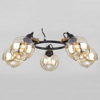 Подвесная люстра Eurosvet Mateo 70119/5 черный. Фото №1