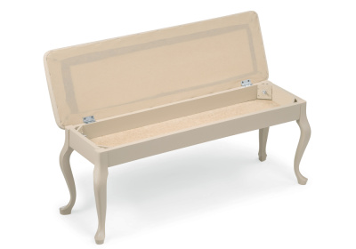 Банкетка Хиль дуб сонома / ткань бежевая. Фото