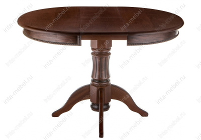 Стол деревянный Павия орех с коричневой патиной. Фото №2