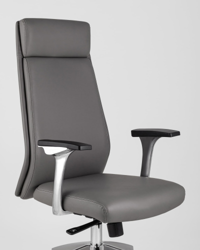 Кресло руководителя TopChairs Armor серое. Фото №9