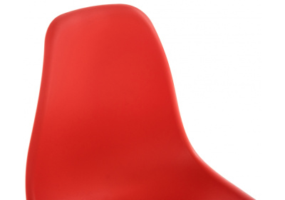 Стул деревянный Eames PC-015 красный фото Стул деревянный Eames PC-015 красный. Фото №4
