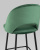 Стул барный Меган велюр зеленый. Фото №8