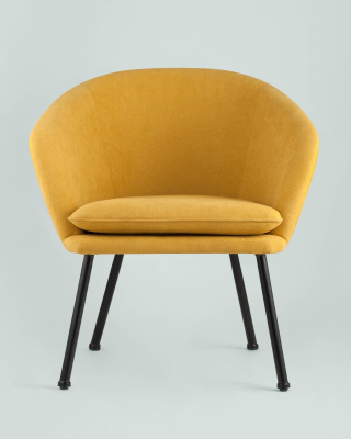 Кресло Декстер охра. Фото №5