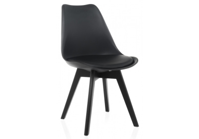 Стул Bonuss black / black фото Стул Bonuss black / black. Фото №2