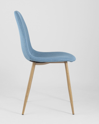 Стул Камилла велюр королевский синий. Фото