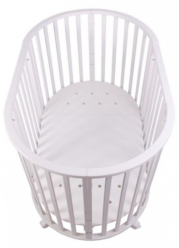 Кроватка Polini Kids Simple 930, белый. Фото №5