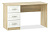 Оливия НМ 011.47-01 М2 Письменный стол Белое дерево, Дуб Сонома