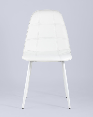 Стул Тейлор экокожа белый. Фото