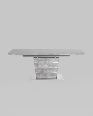 Стол обеденный Гамбург раскладной 160-200*90 серый фото Стол обеденный Гамбург раскладной 160-200*90 серый. Фото №5