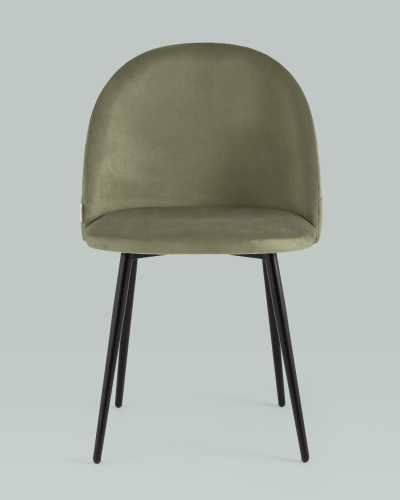 Стул Фолио велюр пыльно-оливковый. Фото №5