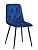 Стул C-1333 синий UF910-19/матовый черный фото Стул C-1333 синий UF910-19/матовый черный