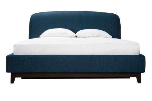 Кровать с ортопедическим основанием и ящиком Сканди Лайт 1.8 Сапфир. Фото №6