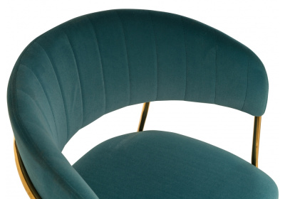 Стул Kamelia green / gold. Фото
