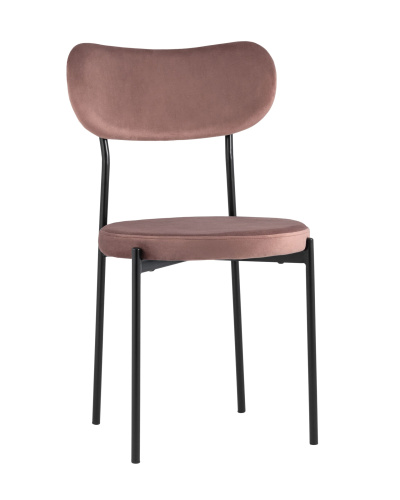 Стул Барбара велюр пыльно-розовый. Фото №2