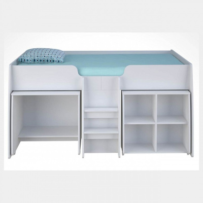 Стеллаж Polini kids Simple 4100, белый фото Стеллаж Polini kids Simple 4100, белый. Фото №3