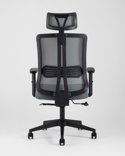 Кресло руководителя TopChairs Post серое. Фото №5