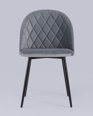 Стул Марсель велюр серый фото Стул Марсель велюр серый. Фото №5