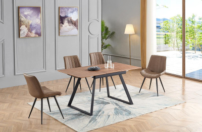 Стул DC-9547 коричневый фото Стул DC-9547 коричневый. Фото №4