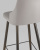 Стул барный Коналл экокожа серый. Фото №8