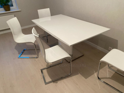 Стол DUPEN DT-01 белый. Фото №2