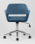 Кресло офисное Ross велюр синий. Фото №7