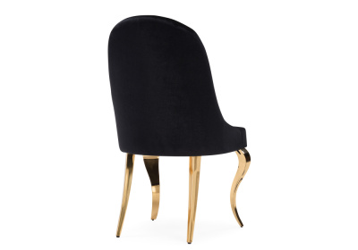 Стул на металлокаркасе Gustav black / gold фото Стул на металлокаркасе Gustav black / gold. Фото №4