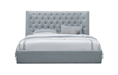 Кровать 1726 GREY серая фото Кровать 1726 GREY серая. Фото №2