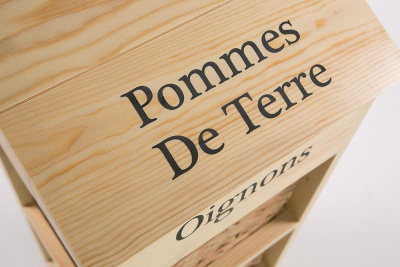 Тумба Legumes PE-09 с 3-мя корзинами и ящиком. Фото