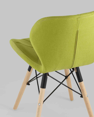 Стул Бон рогожка оливковый. Фото №8