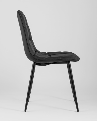 Стул Тейлор экокожа черный. Фото