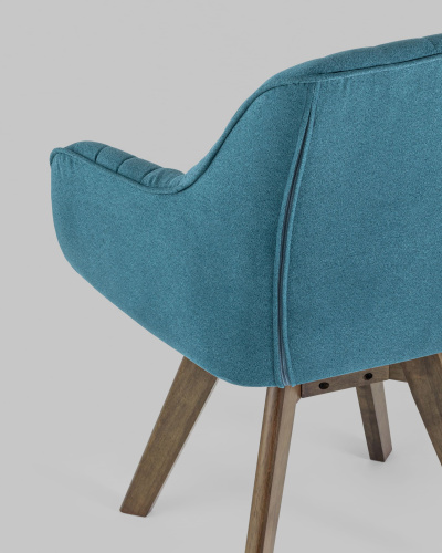 Стул вращающийся MANS бирюзовый 2 шт.. Фото №10