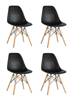 Стул DSW черный x4 фото Стул DSW черный x4. Фото №2