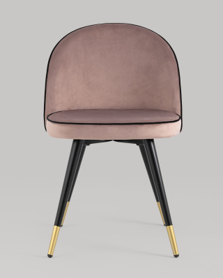 Стул Gabi LUX велюр розовый. Фото