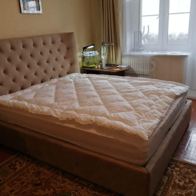 Кровать 1726 BEIGE бежевая фото Кровать 1726 BEIGE бежевая. Фото №5