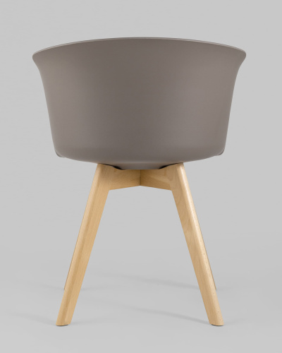 Стул Blossom с подушкой темно-бежевый. Фото №6