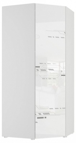 Шкаф платяной Модерн STL.322.03 W,белый. Фото №1