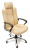 Компьютерное кресло OXFORD хром кож/зам, бежевый/бежевый перфорированный, 36-34/36-34/06 (id:  ). Фото №1