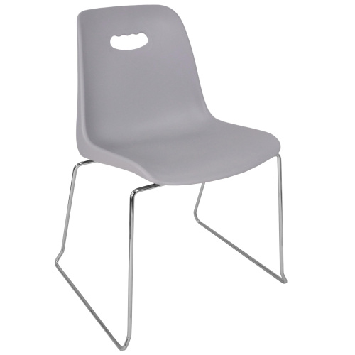 Стул Venezia (пруток) с ручкой каркас хром. Фото №3